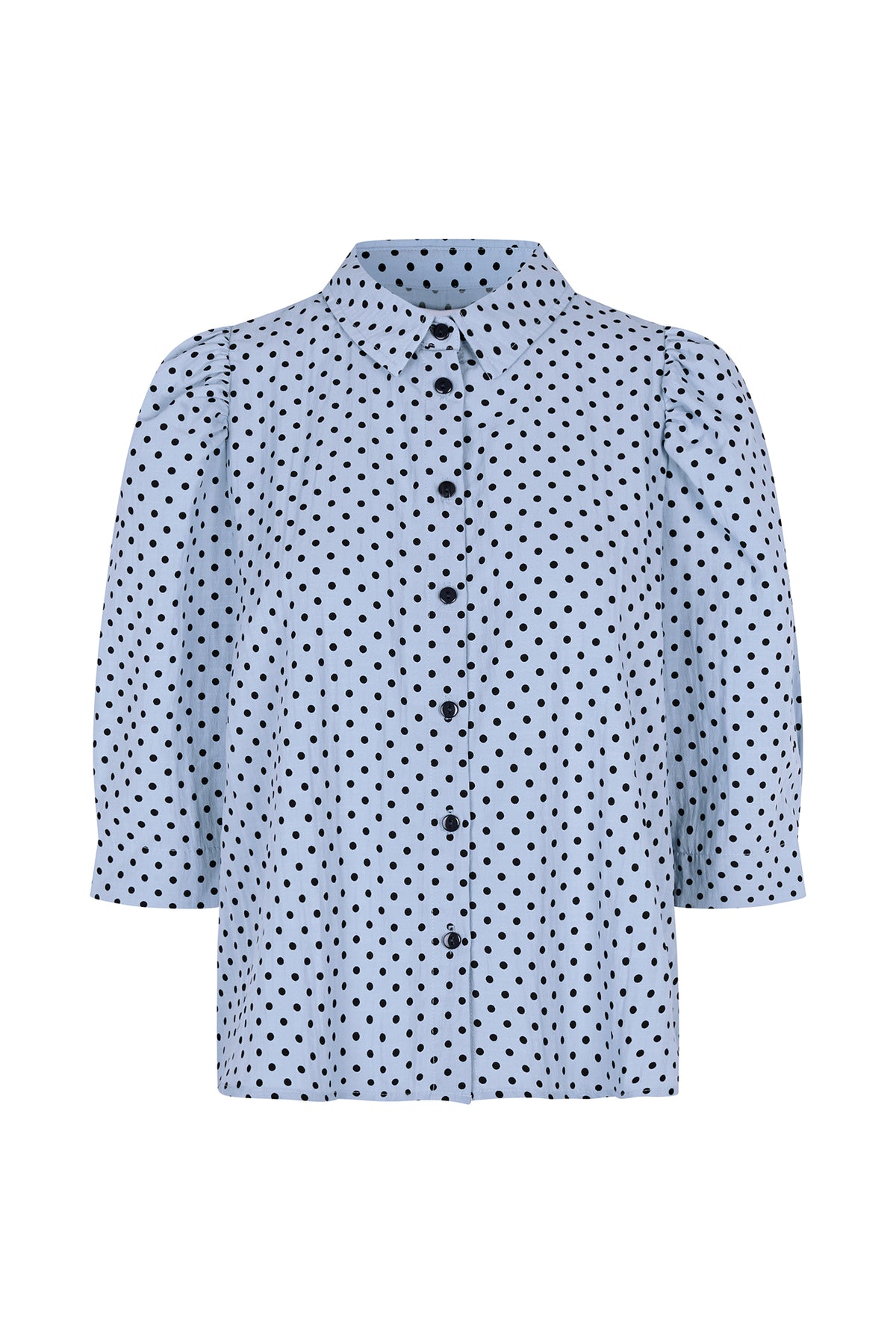 Lollys Laundry BonoLL Hemdbluse Shirt Hellblau