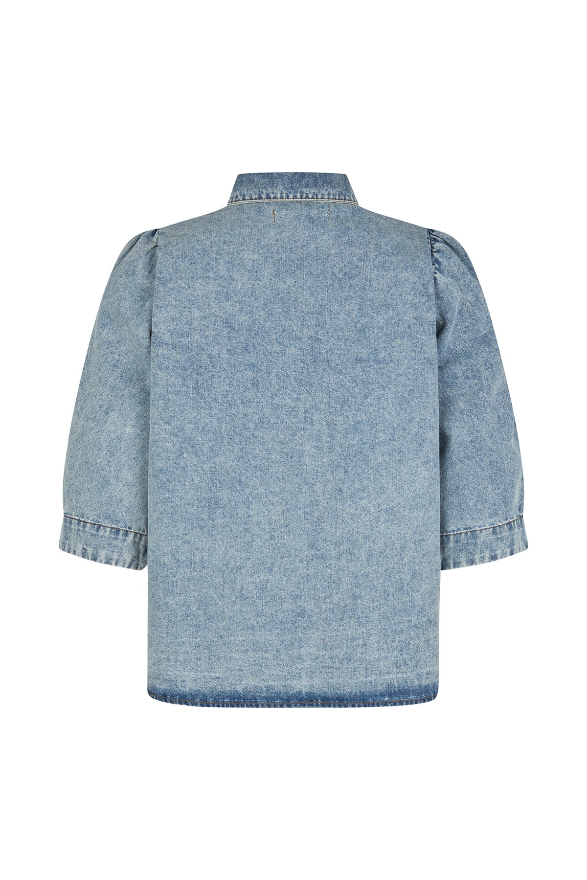 Lollys Laundry BonoLL Hemdbluse Shirt Blaues Denim