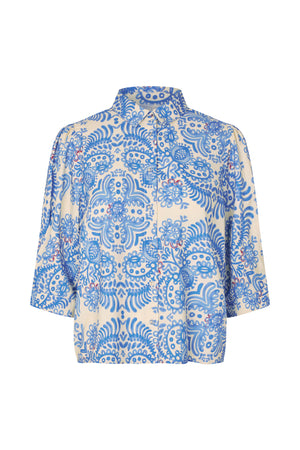Lollys Laundry BonoLL Hemdbluse Shirt Hellblau