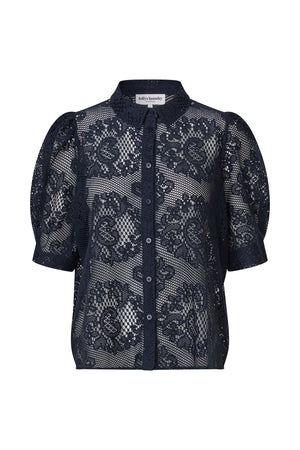 Lollys Laundry BonoLL Hemdbluse Shirt Navy