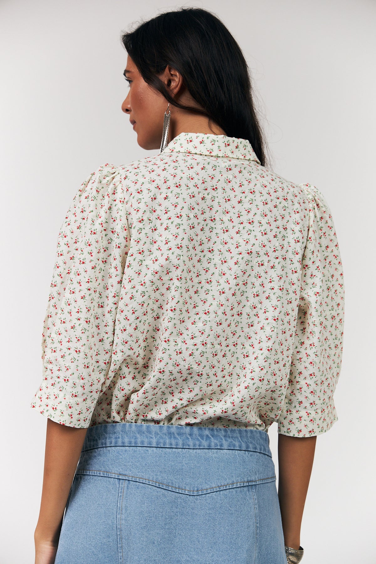 Lollys Laundry BonoLL Hemdbluse Shirt Rot