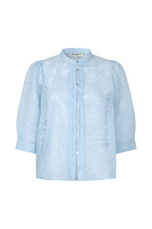 Lollys Laundry BonoLL Hemdbluse Shirt Hellblau