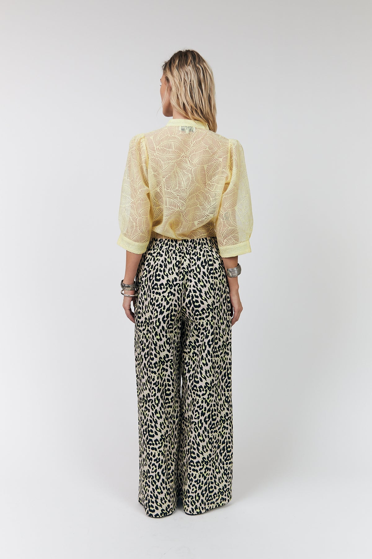 Lollys Laundry BonoLL Hemdbluse Shirt Hellgelb