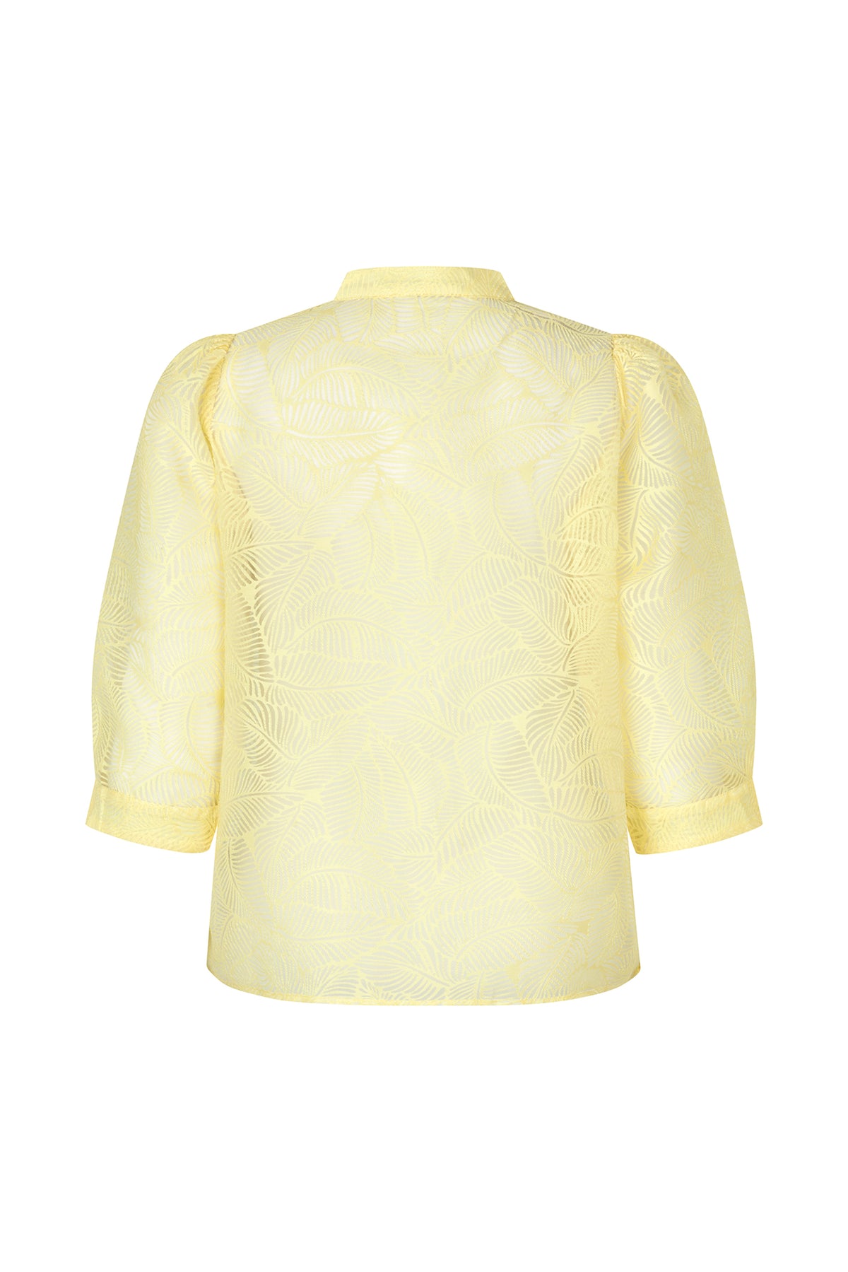 Lollys Laundry BonoLL Hemdbluse Shirt Hellgelb