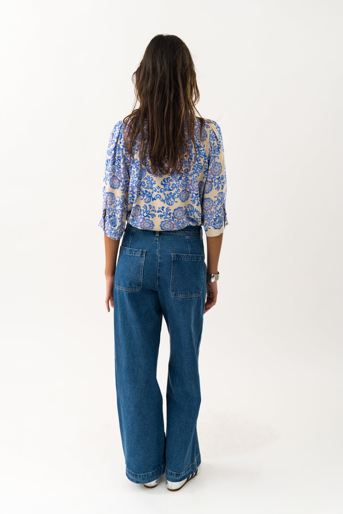 Lollys Laundry BonoLL Hemdbluse Shirt Hellblau