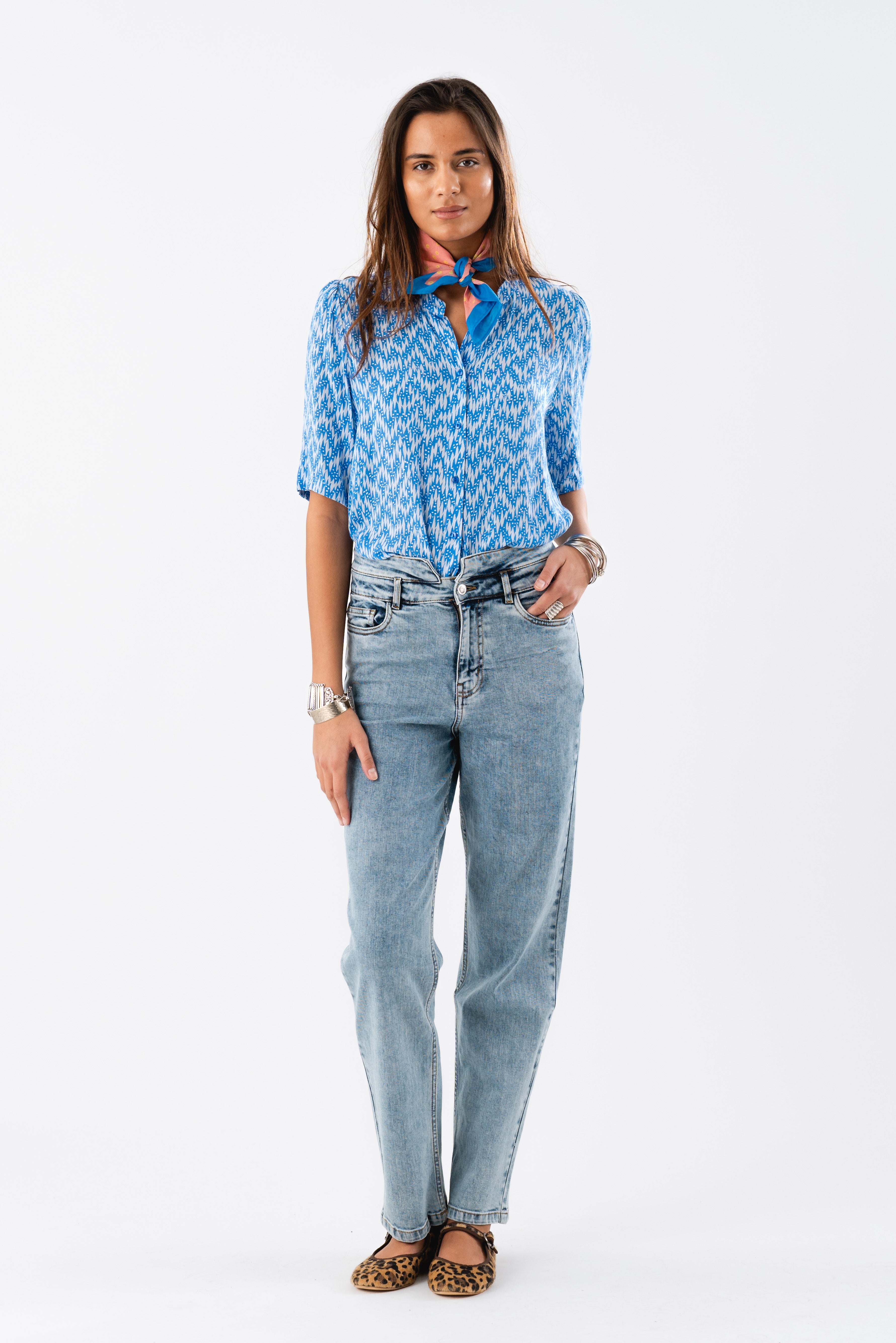 BonoLL Shirt SS - Blue