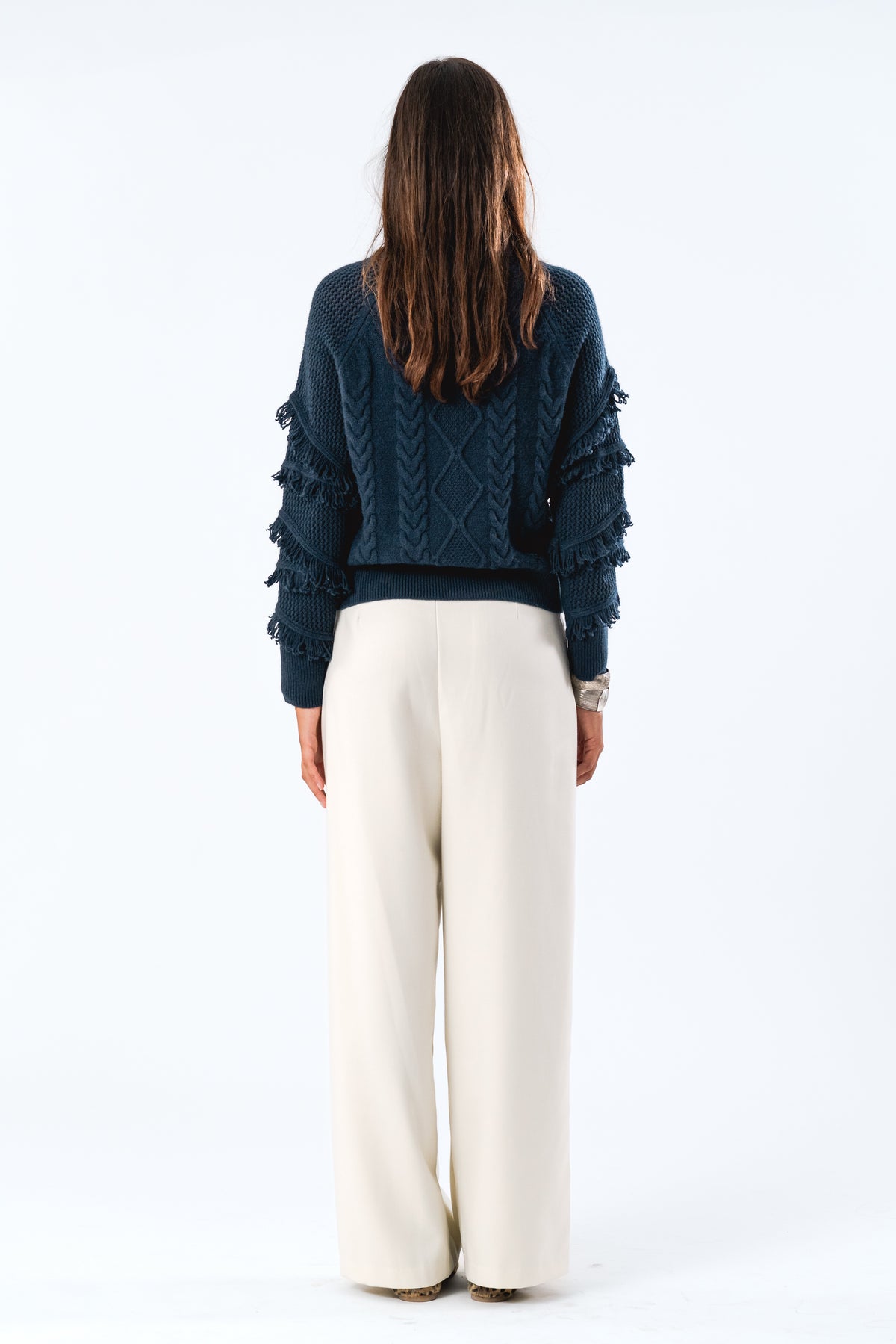 Lollys Laundry BrielleLL Knit Jumper LS Jumper Dunkelblau