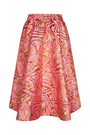 Lollys Laundry BristolLL Midi Rock Skirt 51 Pink