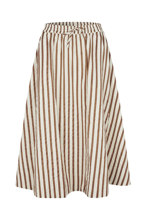 Lollys Laundry BristolLL Midi Rock Skirt 87 Dark Mokka