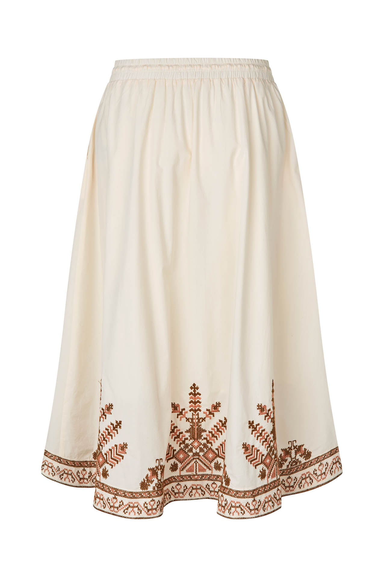 Lollys Laundry BristolLL Midi Rock Skirt Creme