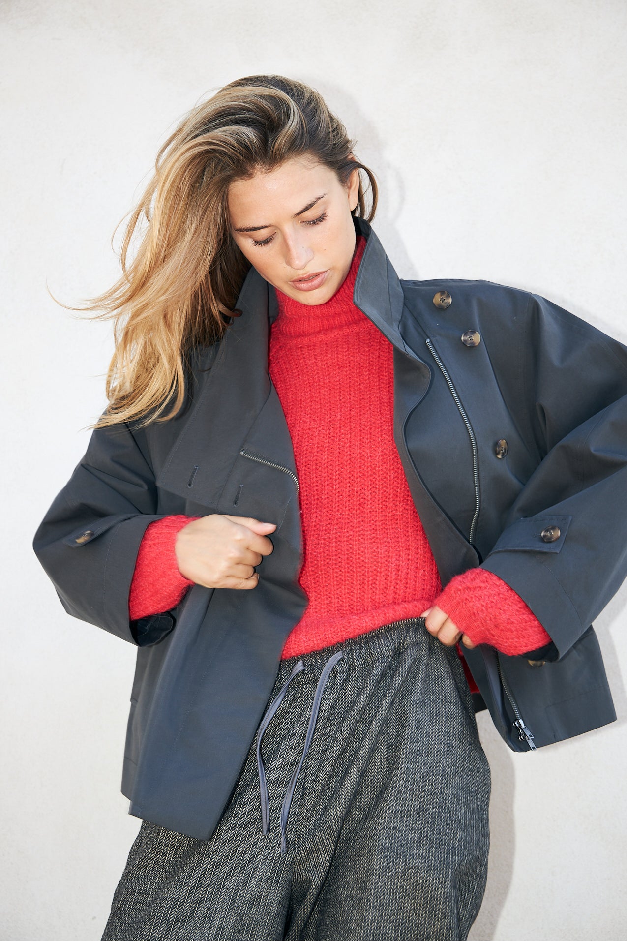 BulgariaLL Jacke - Anthrazitgrau