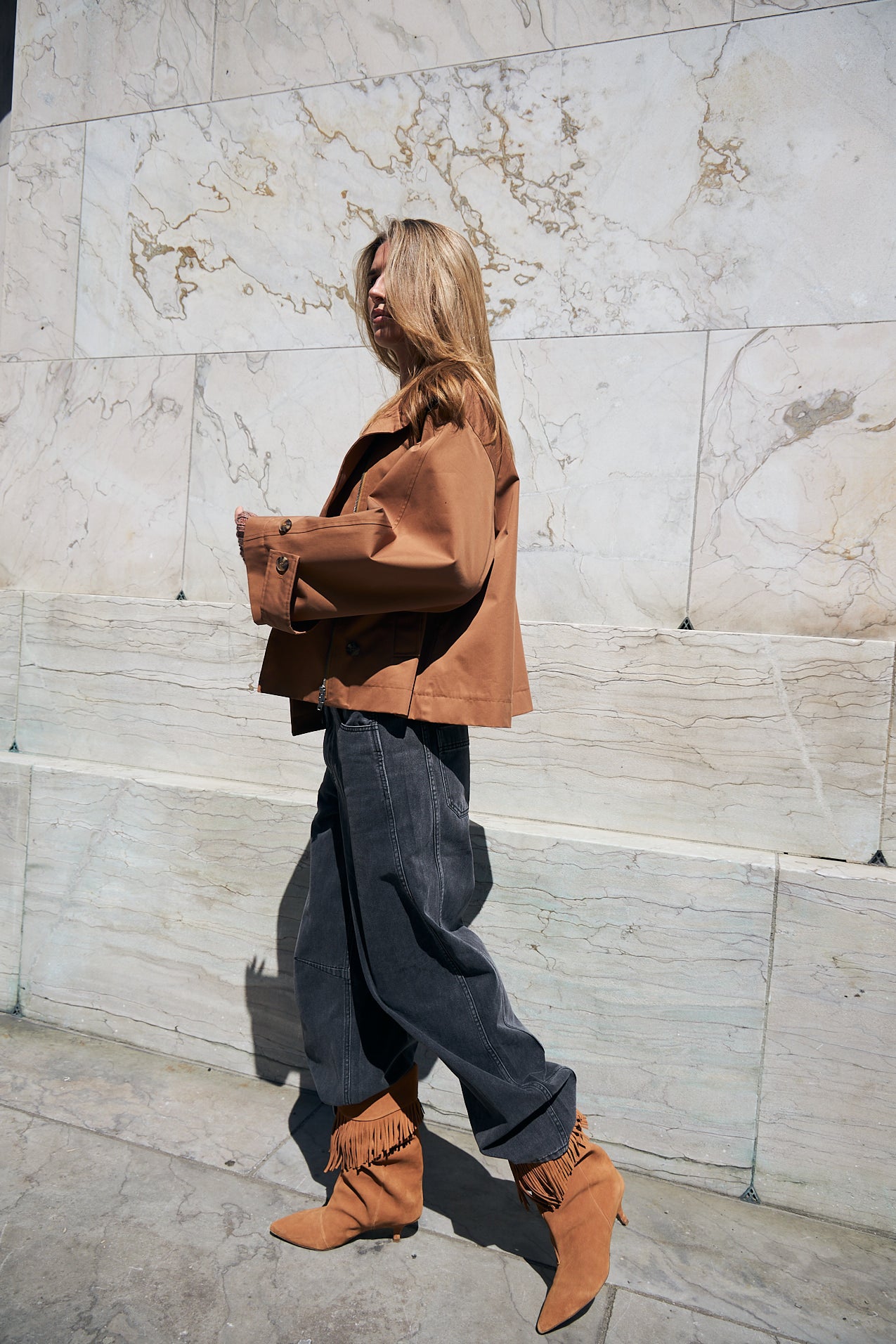 BulgariaLL Jacke - Rostbraun