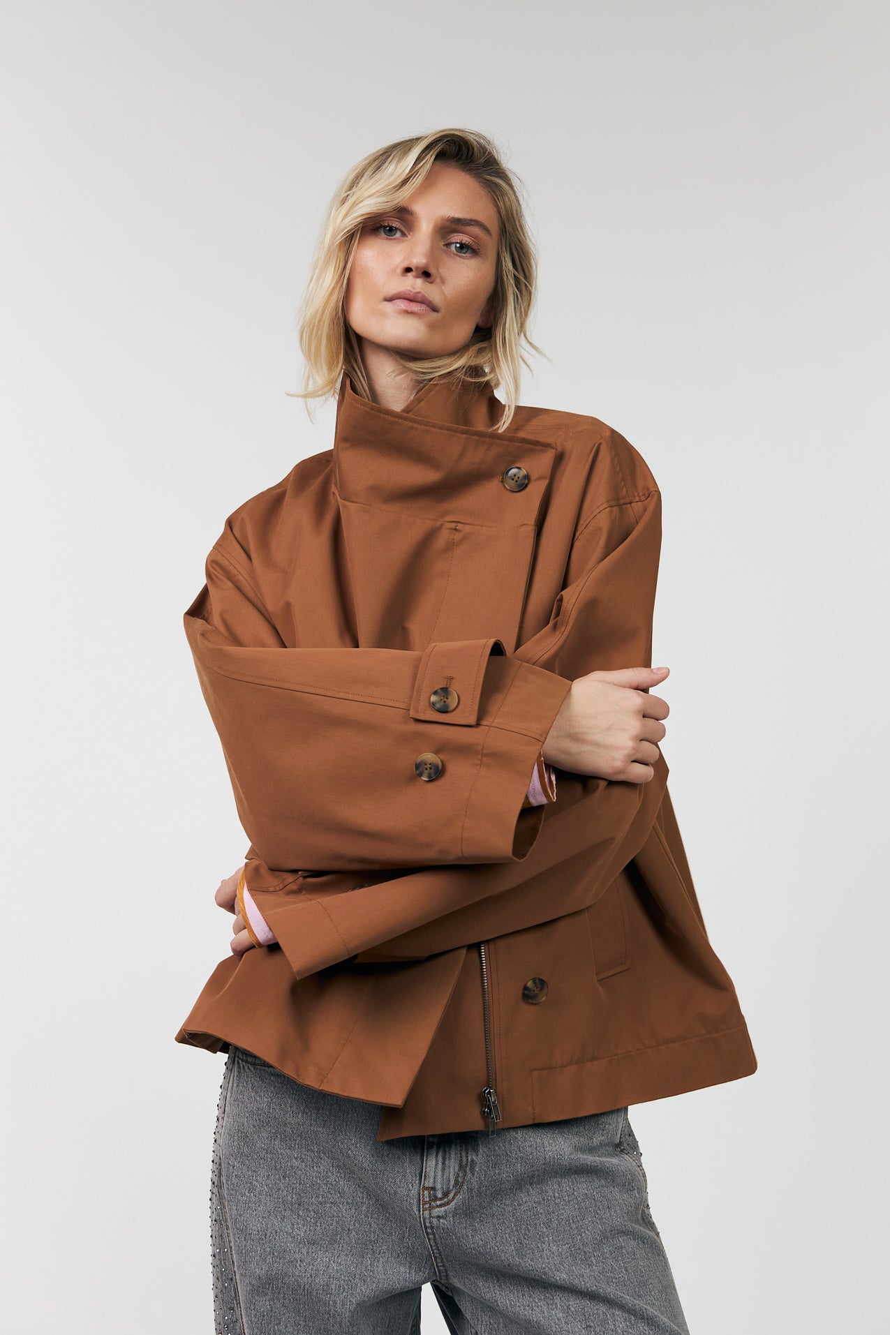 BulgariaLL Jacke - Rostbraun