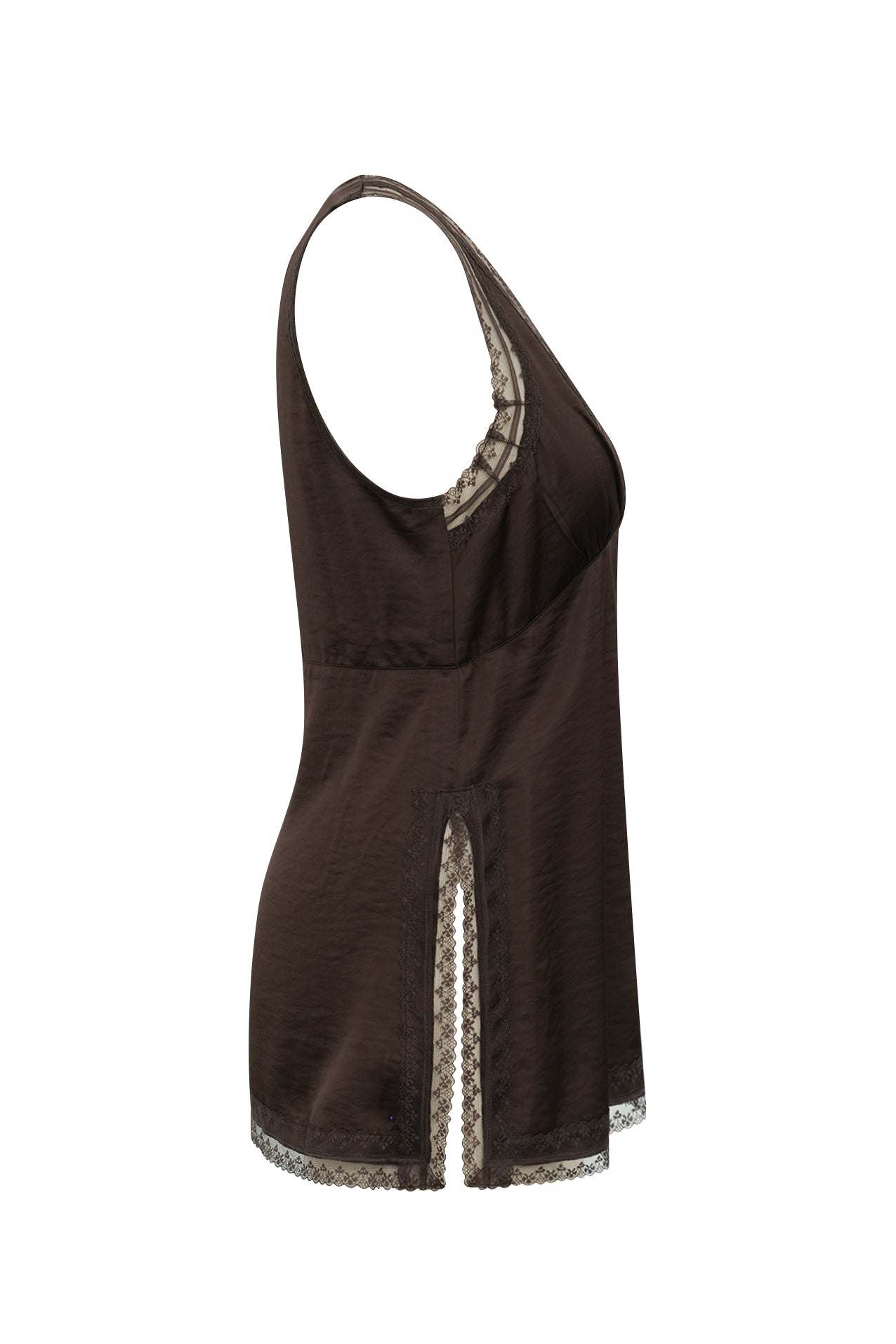 Lollys Laundry CainLL Top Top Dunkelbraun