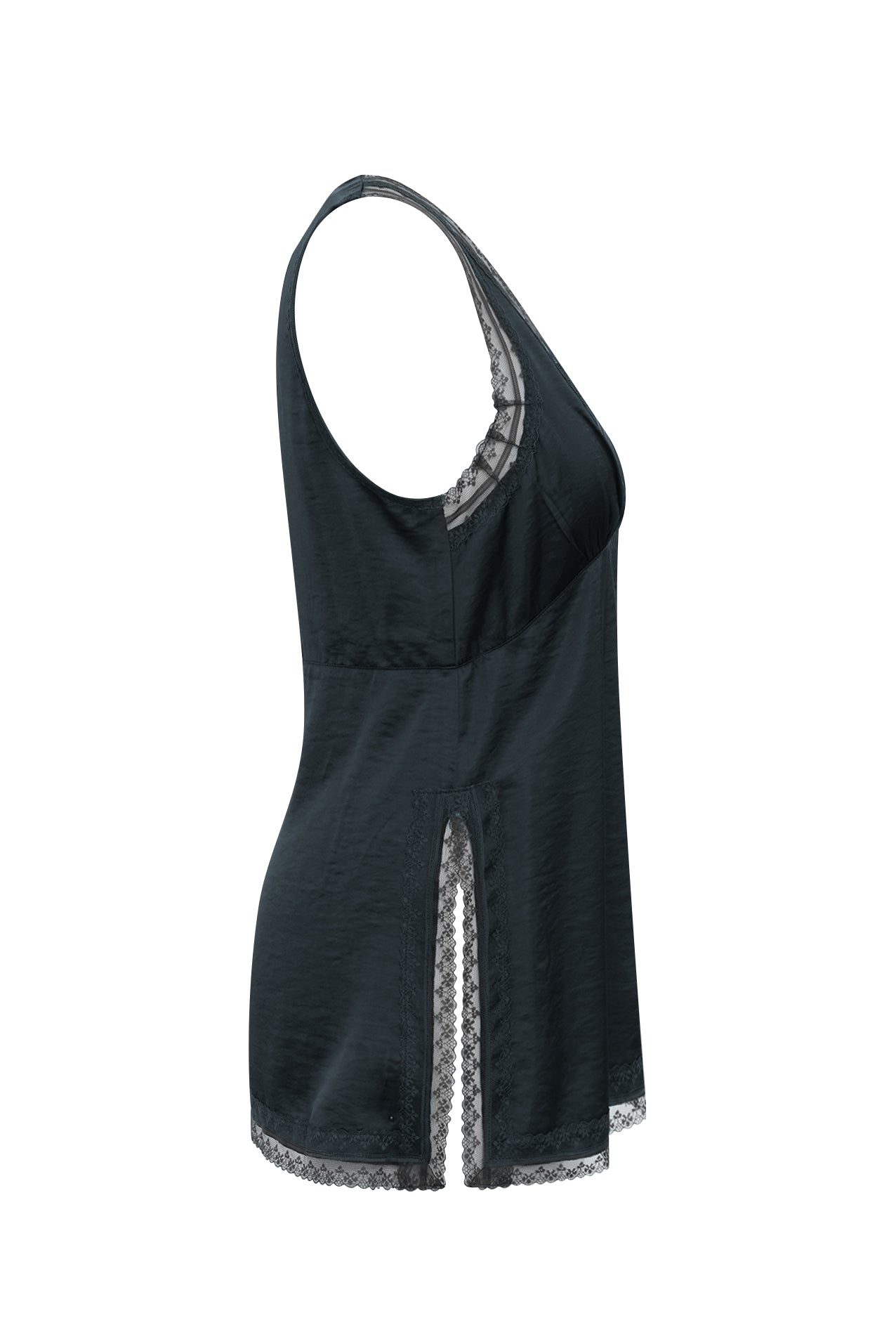 Lollys Laundry CainLL Top Top Verblasstes Schwarz