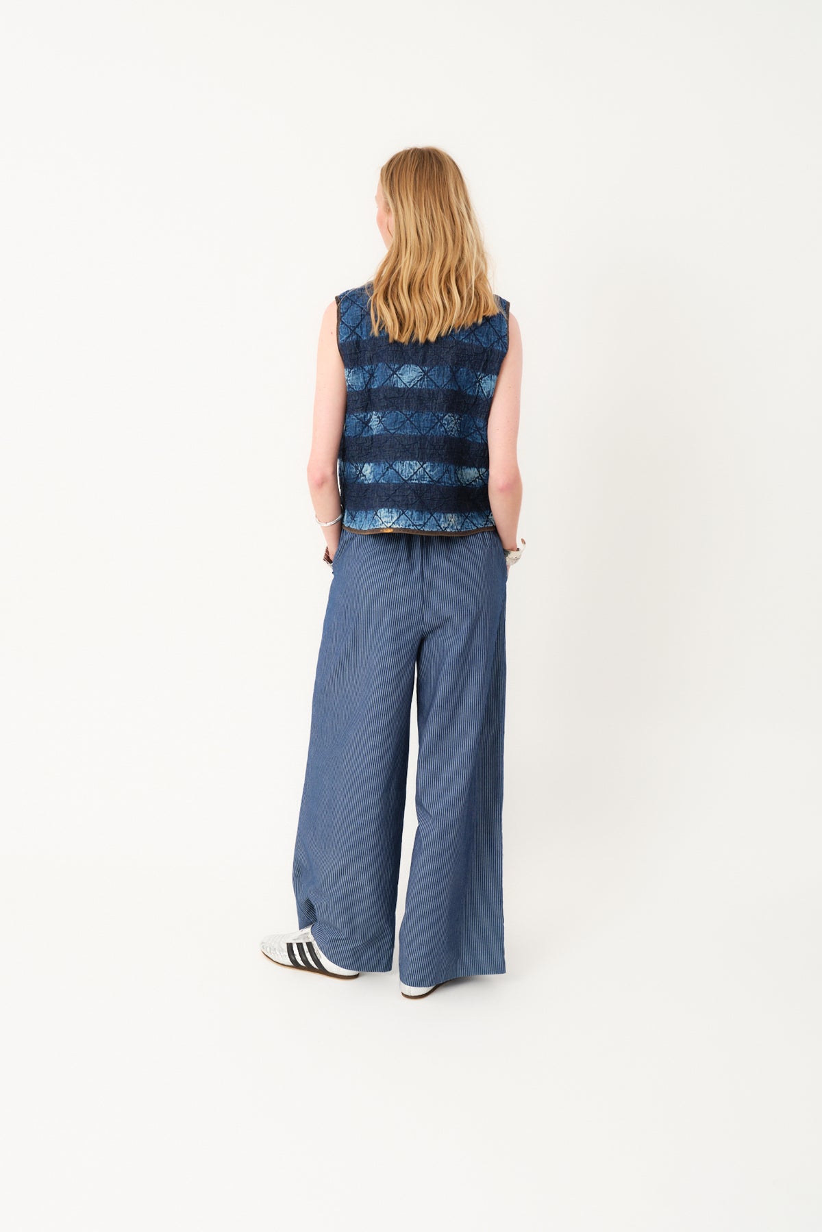 Lollys Laundry CairoLL Quilted Weste Vest Blau