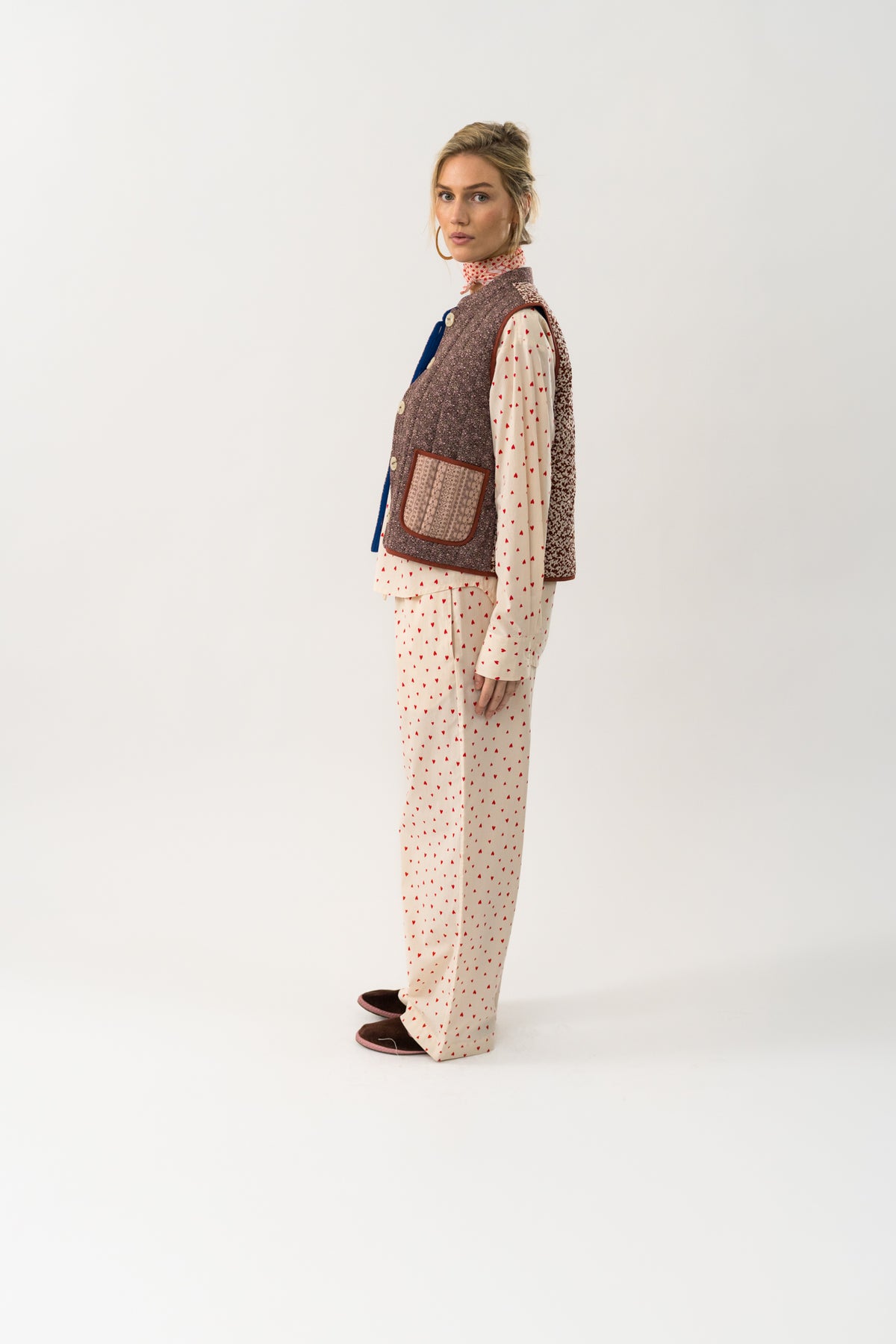Lollys Laundry CairoLL Vest Vest Blumenmuster
