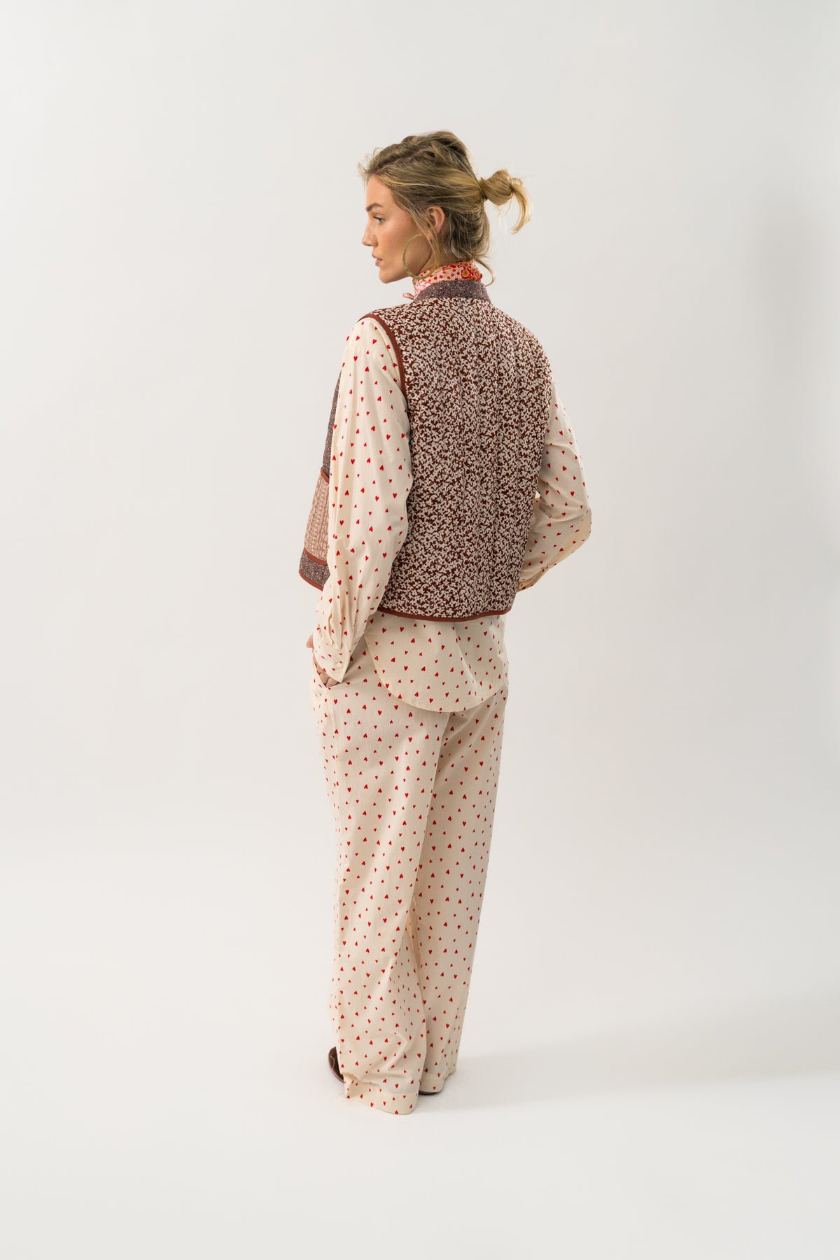 Lollys Laundry CairoLL Vest Vest Blumenmuster