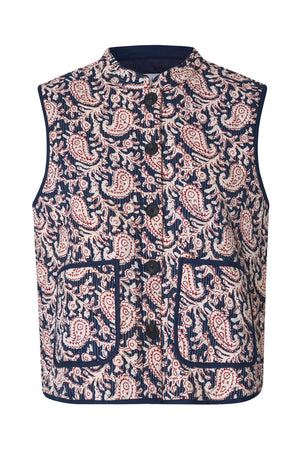 Lollys Laundry CairoLL Weste Vest Grafikprint