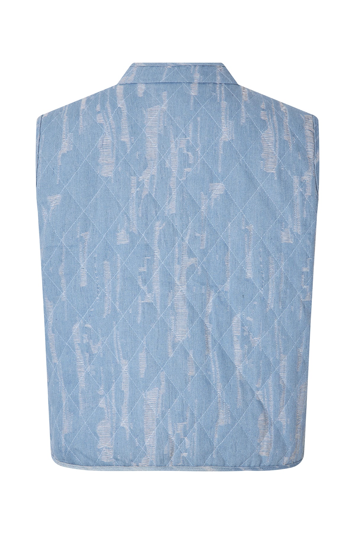 Lollys Laundry CairoLL Weste Vest Blaues Denim