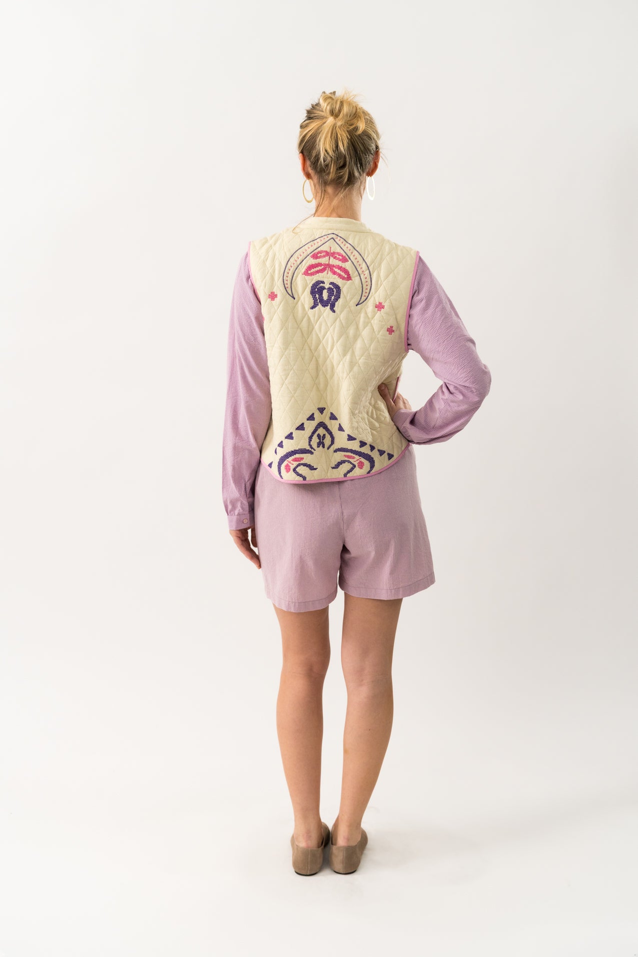 Lollys Laundry CairoLL Weste Vest 02 Creme