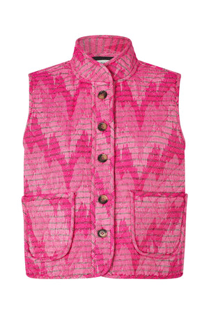 Lollys Laundry CairoLL Weste Vest Pink