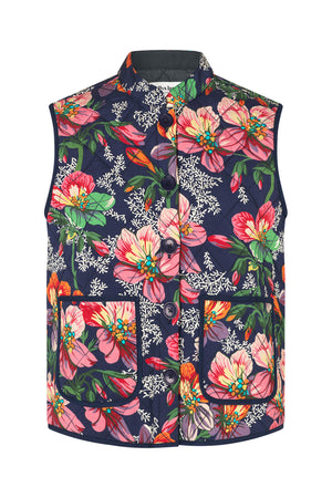 Lollys Laundry CairoLL Weste Vest Blumenmuster
