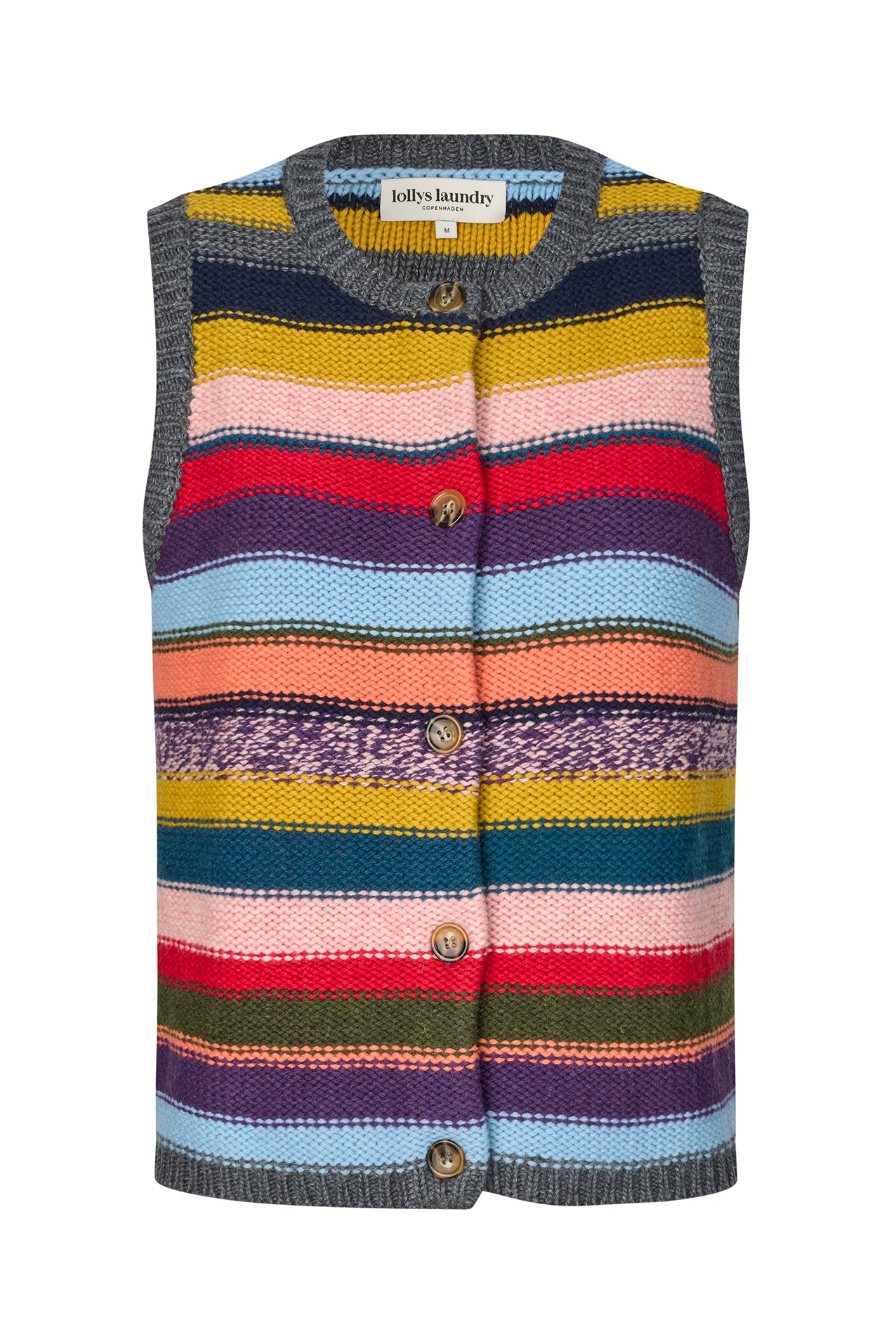 Lollys Laundry CaitLL Strickweste Vest Multicolor