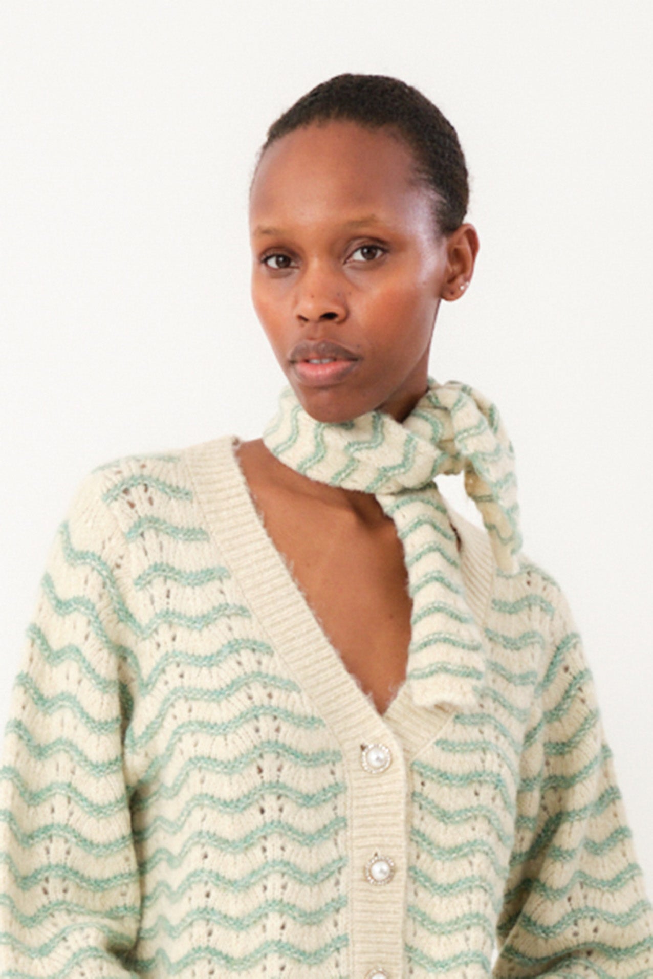 Lollys Laundry CallieLL Halstuch scarf 49 Dusty Green
