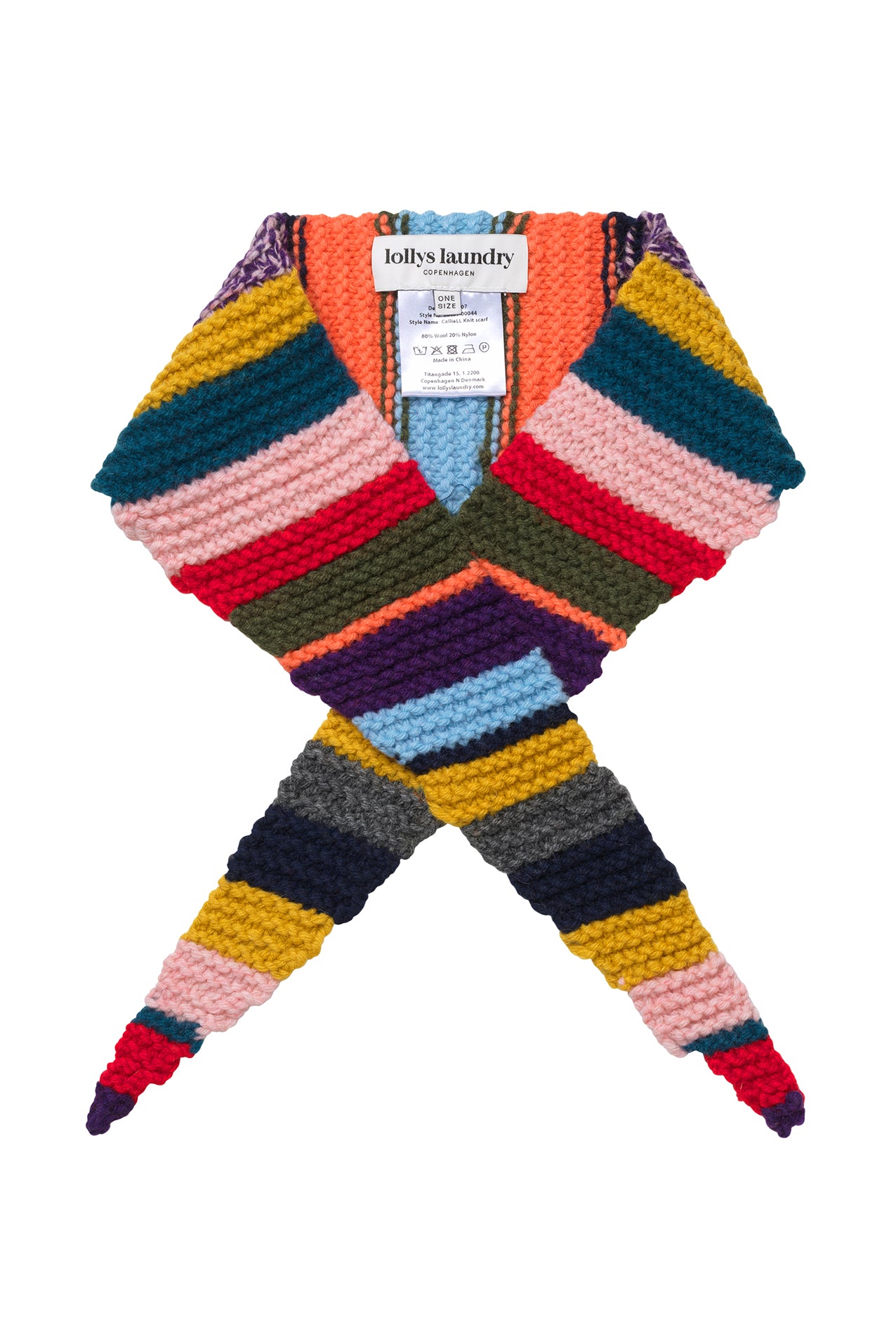 Lollys Laundry CallieLL Stricktuch scarf Multicolor