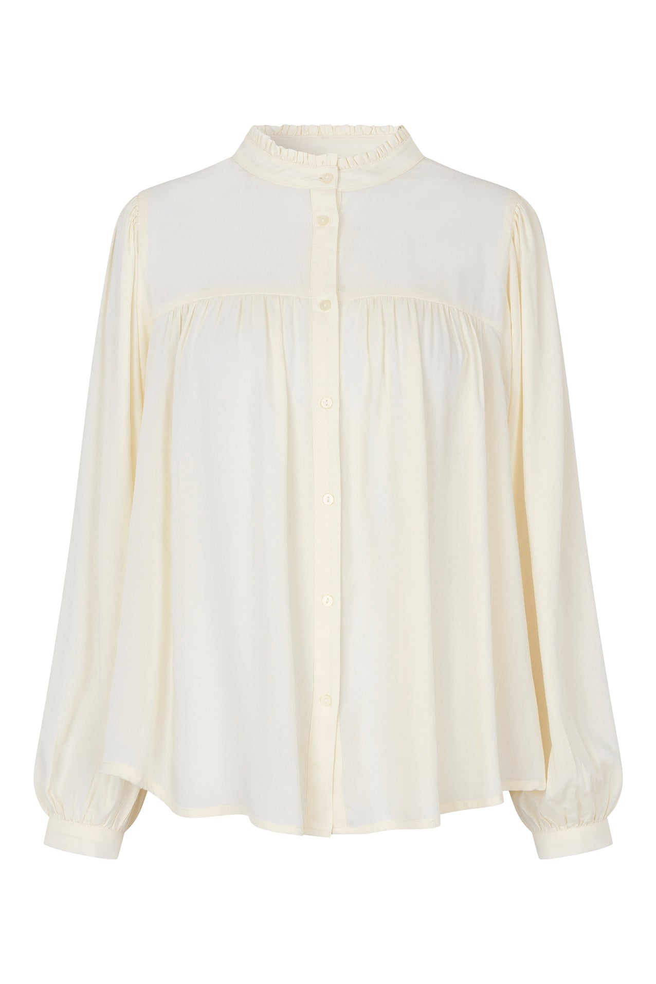 Lollys Laundry CaraLL Shirt LS Shirt 02 Creme