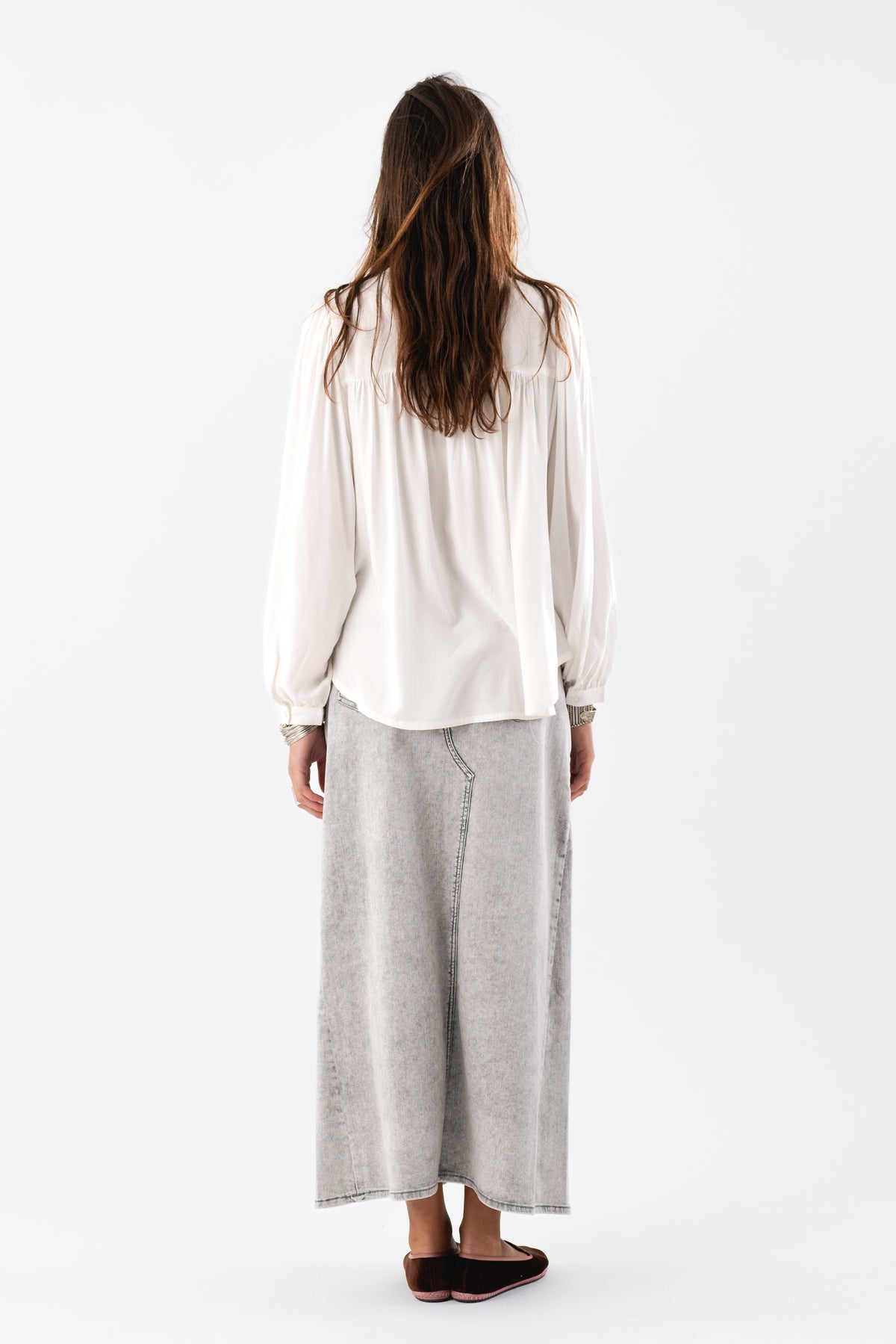 Lollys Laundry CaraLL Shirt LS Shirt Weiß