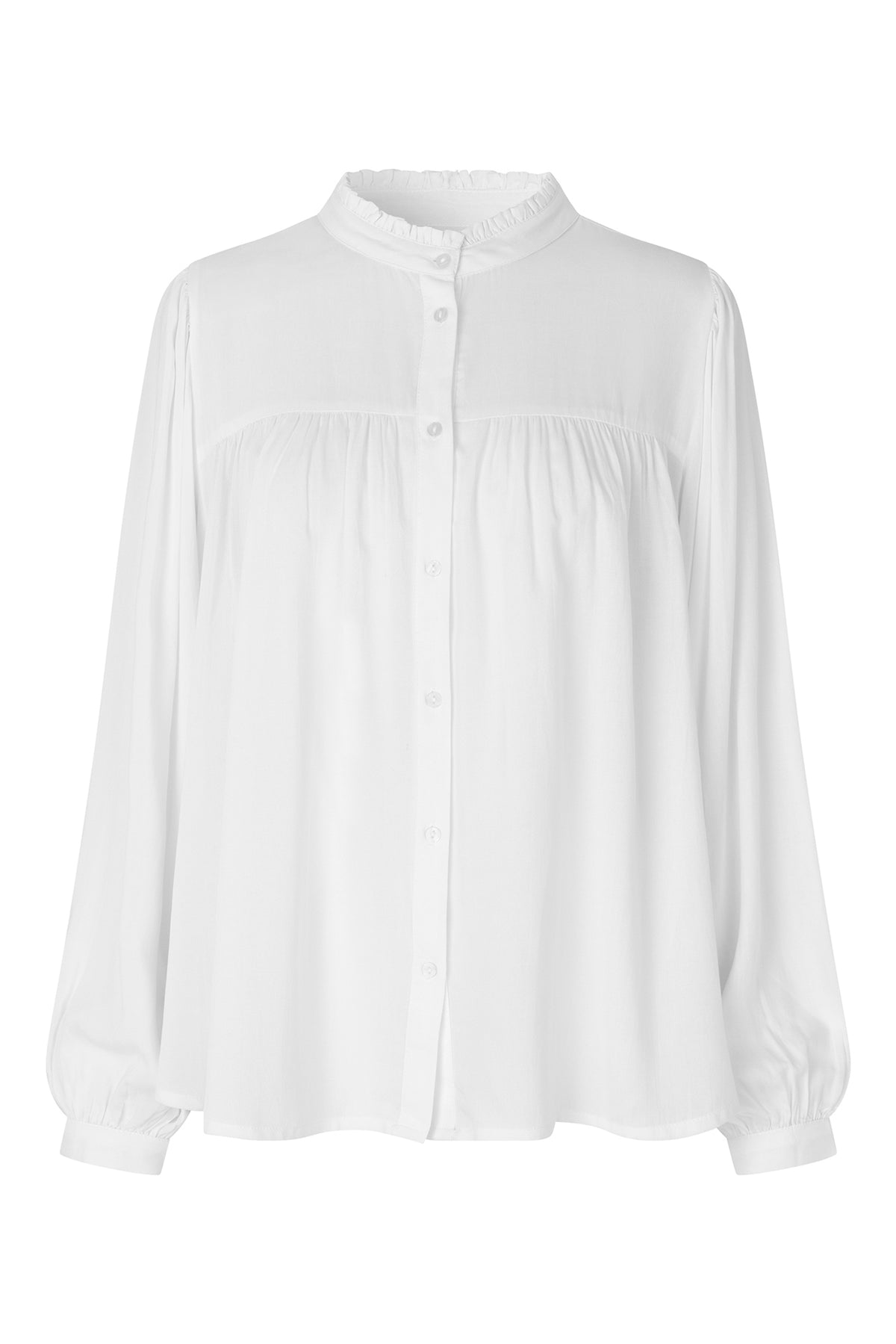 Lollys Laundry CaraLL Shirt LS Shirt Weiß