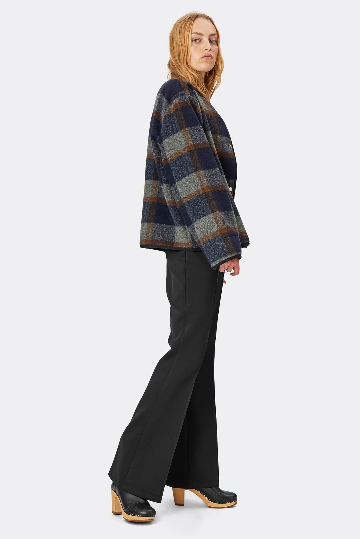 Lollys Laundry CaseyLL Flared Pants Pants Schwarz