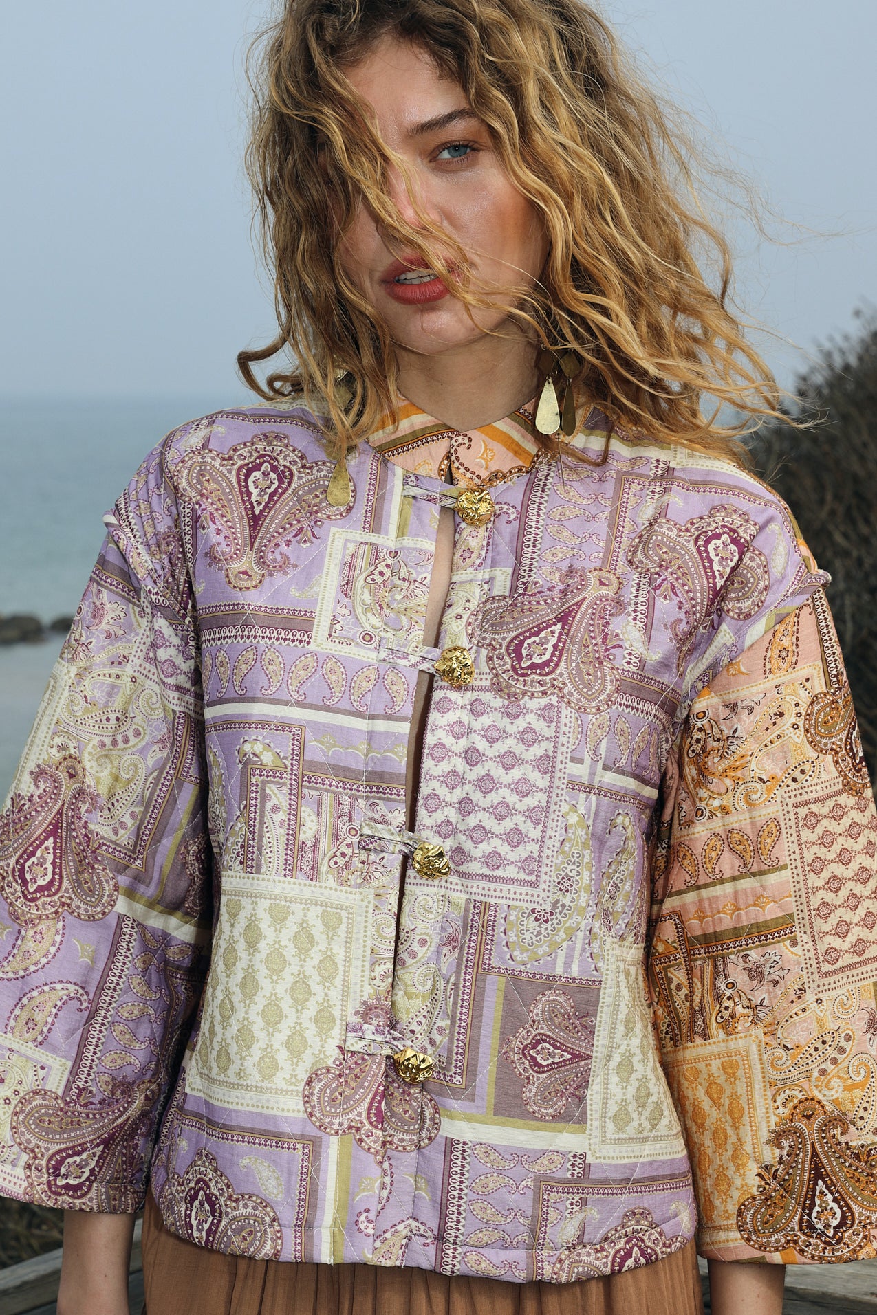 CelinaLL gesteppte Jacke - Multicolor