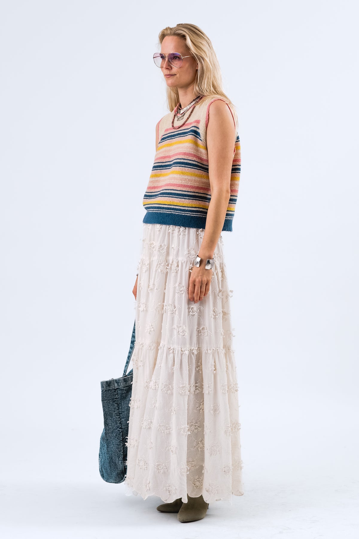 Lollys Laundry ChicagoLL Strickweste Vest Multicolor
