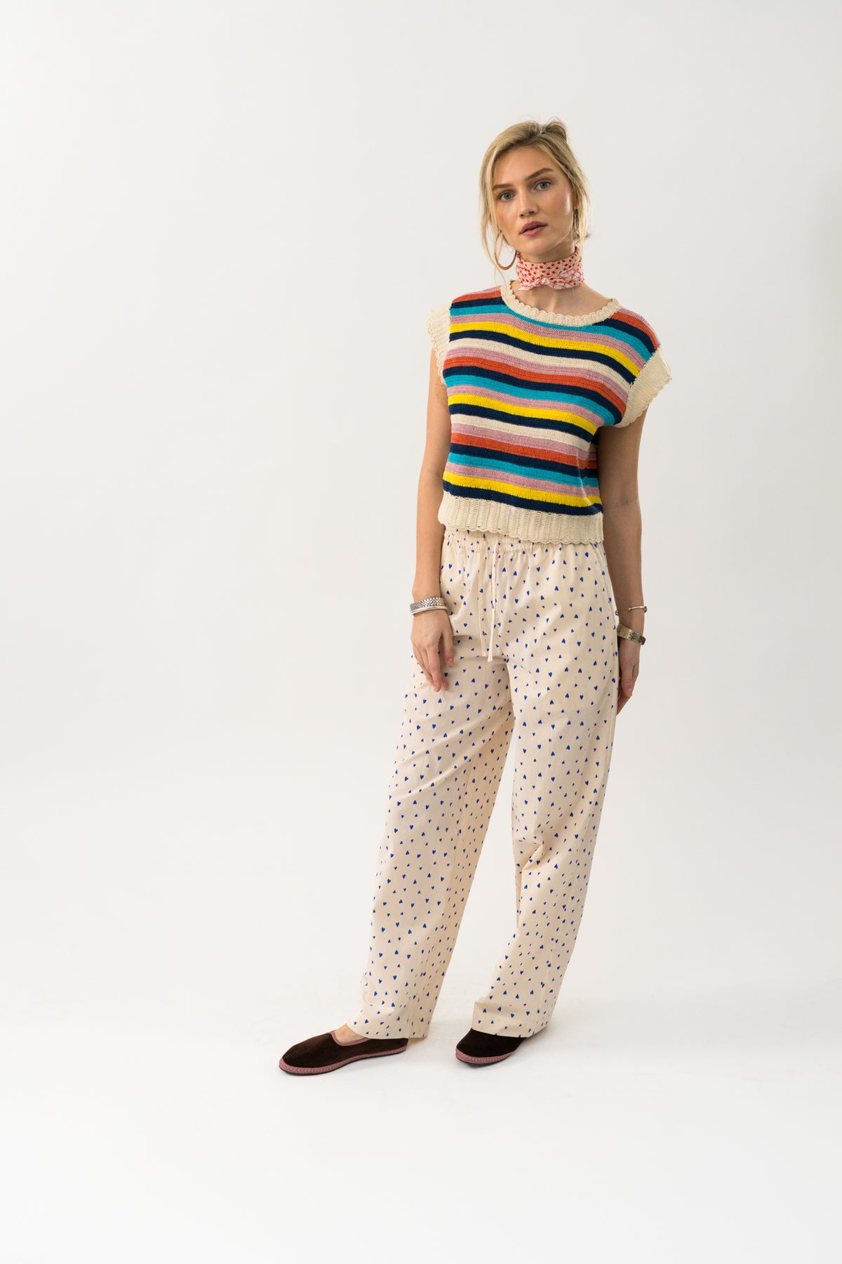 Lollys Laundry ChicagoLL Top Vest Multicolor