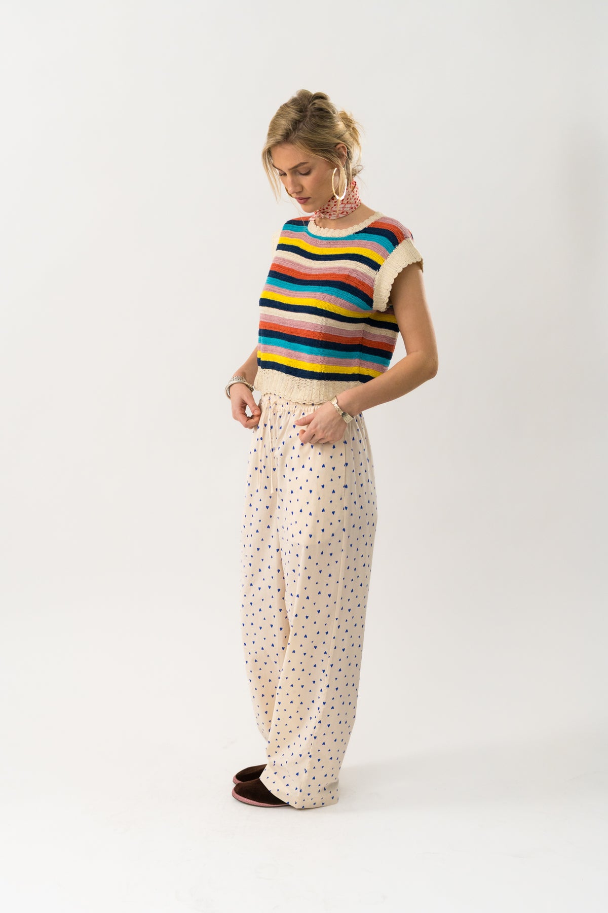 Lollys Laundry ChicagoLL Top Vest Multicolor