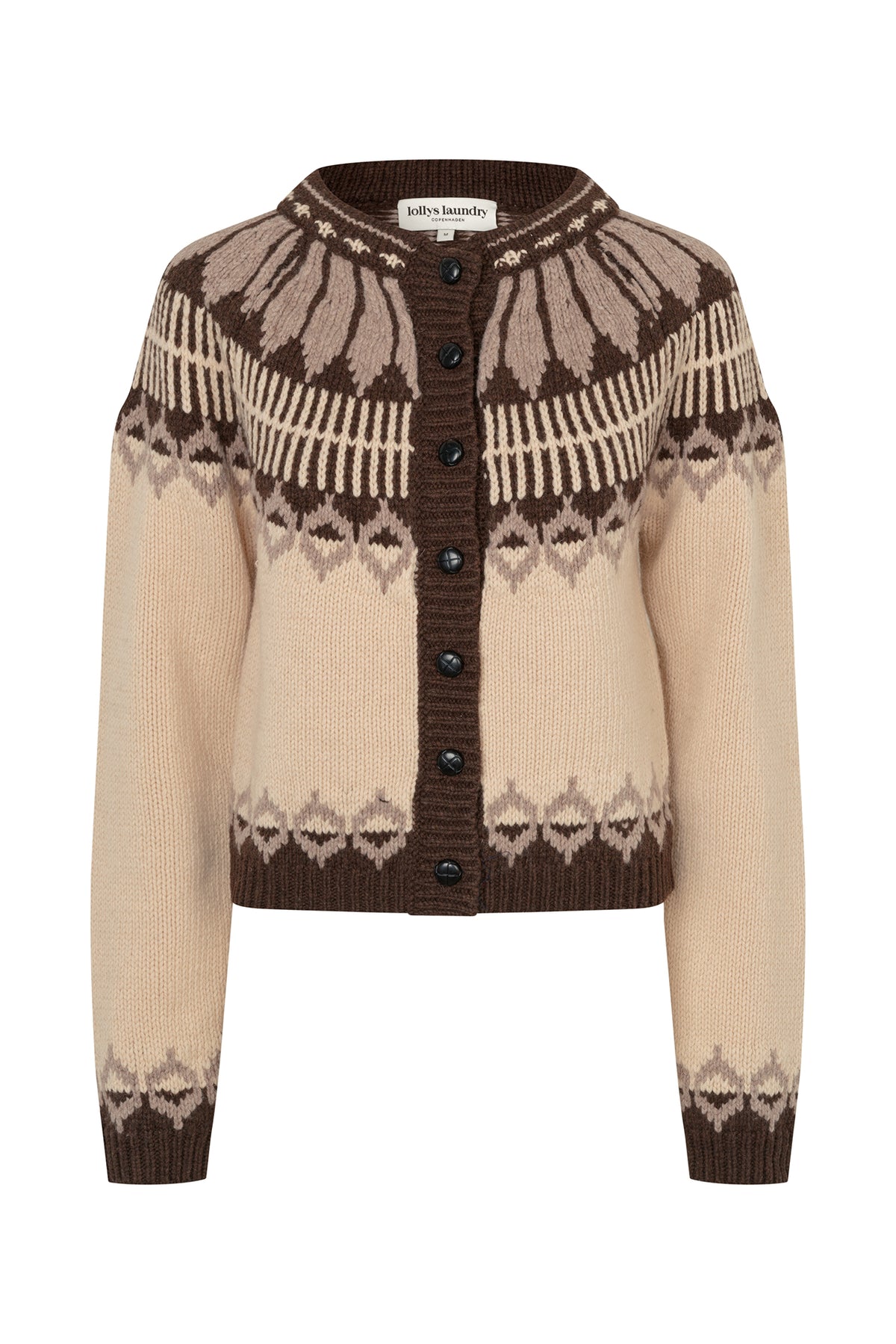 Lollys Laundry ClareLL Strickjacke Cardigan Creme