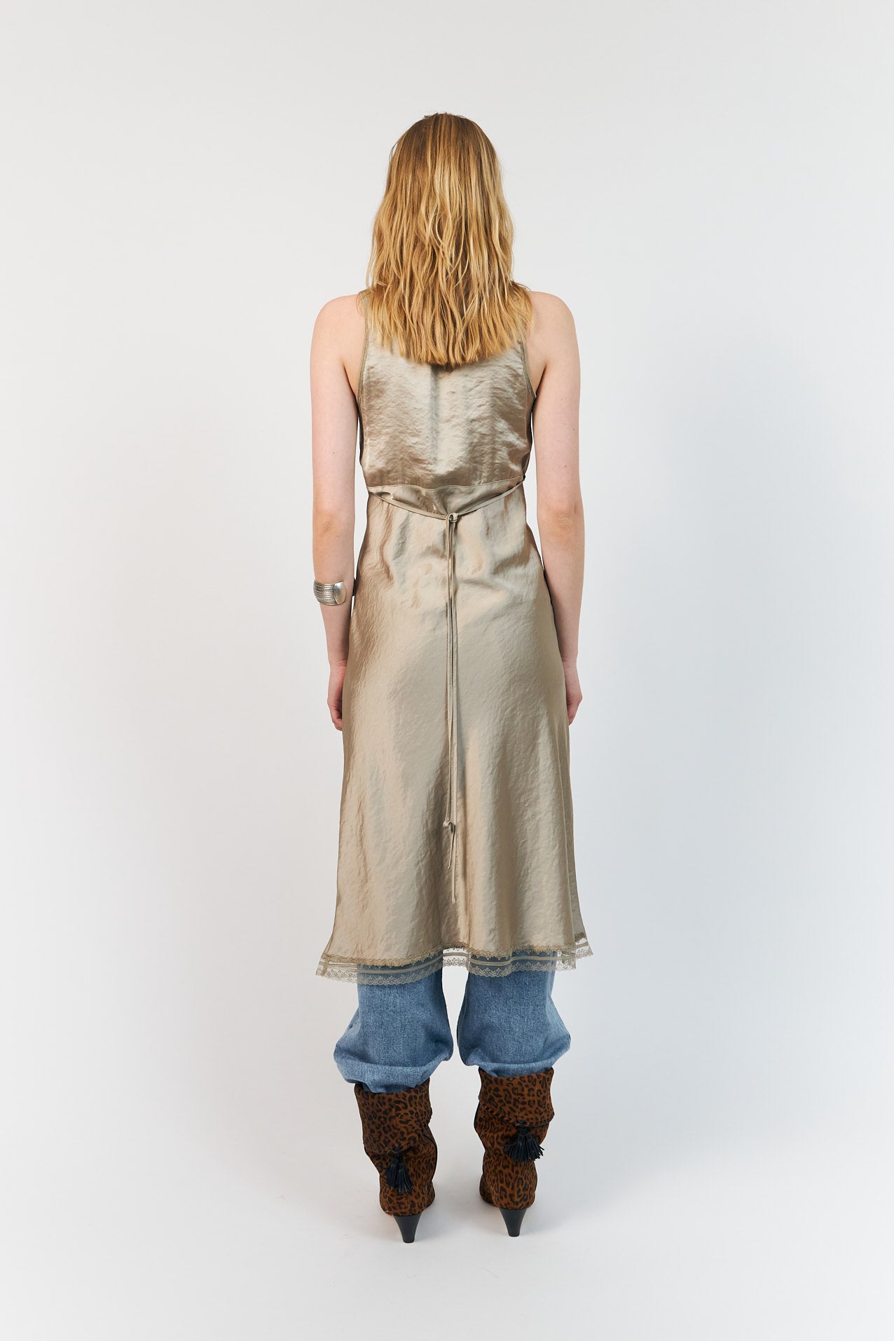 Lollys Laundry ClariLL Midi Kleid Dress 08 Beige