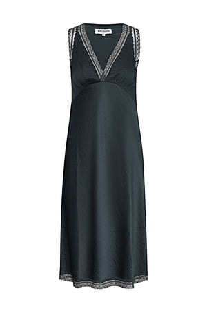 Lollys Laundry ClariLL Midi Kleid Dress Verblasstes Schwarz