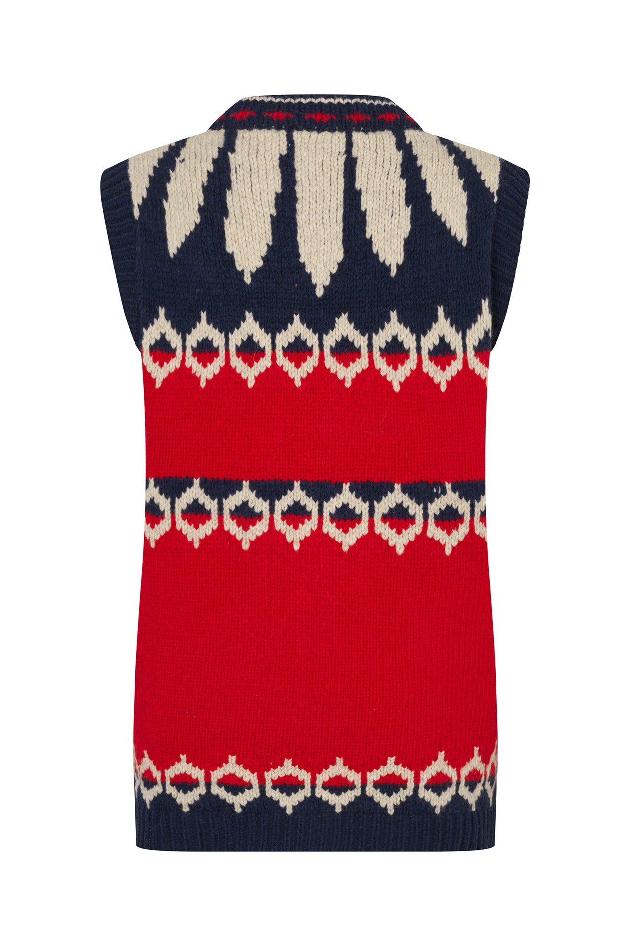 Lollys Laundry CleoLL Strickweste Vest Rot