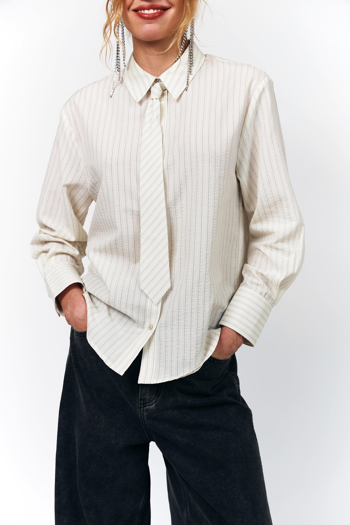 Lollys Laundry ColbyLL Bluse Shirt Creme