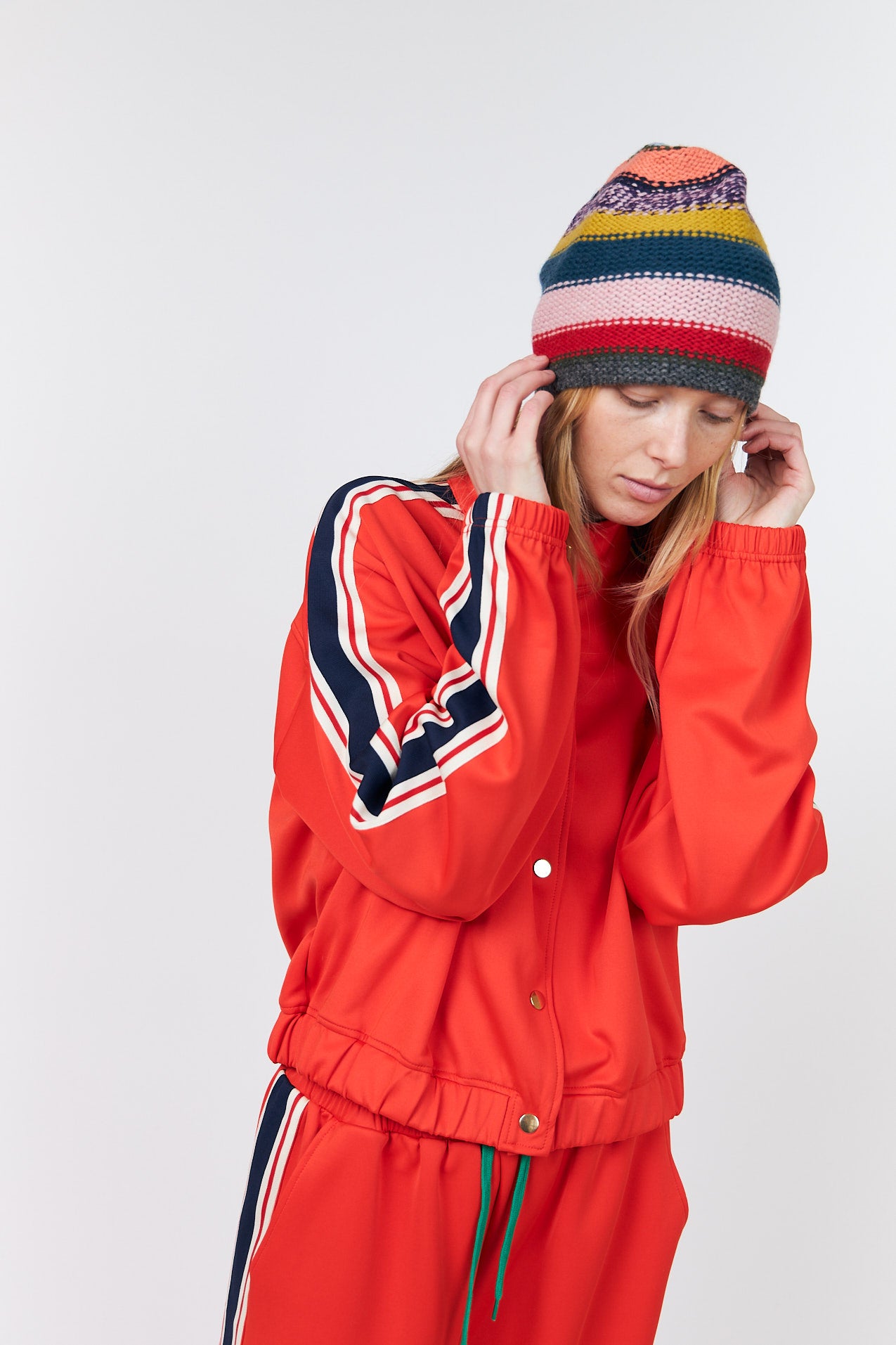 Lollys Laundry CollinLL Strick Beanie Hat Multicolor