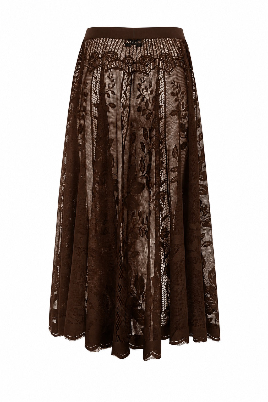Lollys Laundry CollinsLL Maxi Rock Skirt Braun