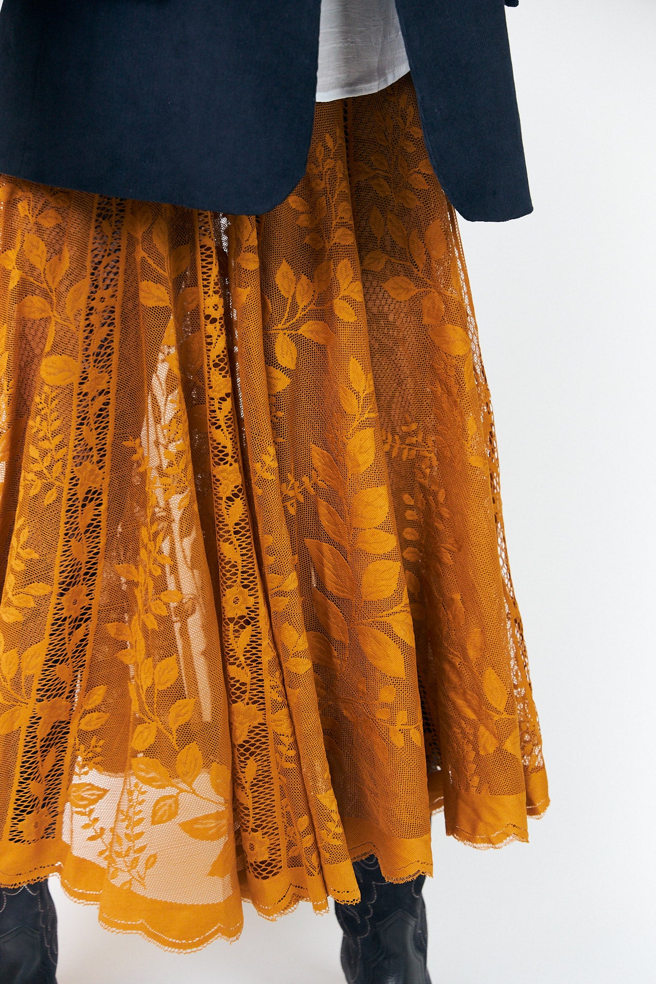 Lollys Laundry CollinsLL Maxi Rock Skirt Rostbraun