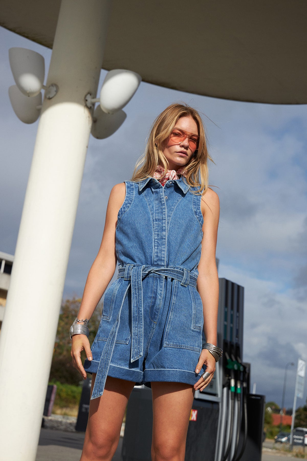 Lollys Laundry CoraLL Jumpsuit Jumpsuit Blau