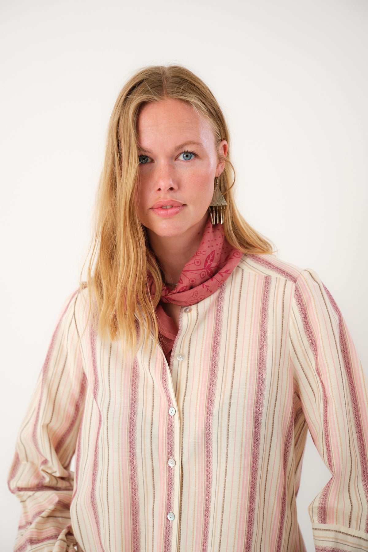 Lollys Laundry DakotaLL Tuch Scarf Altrosa