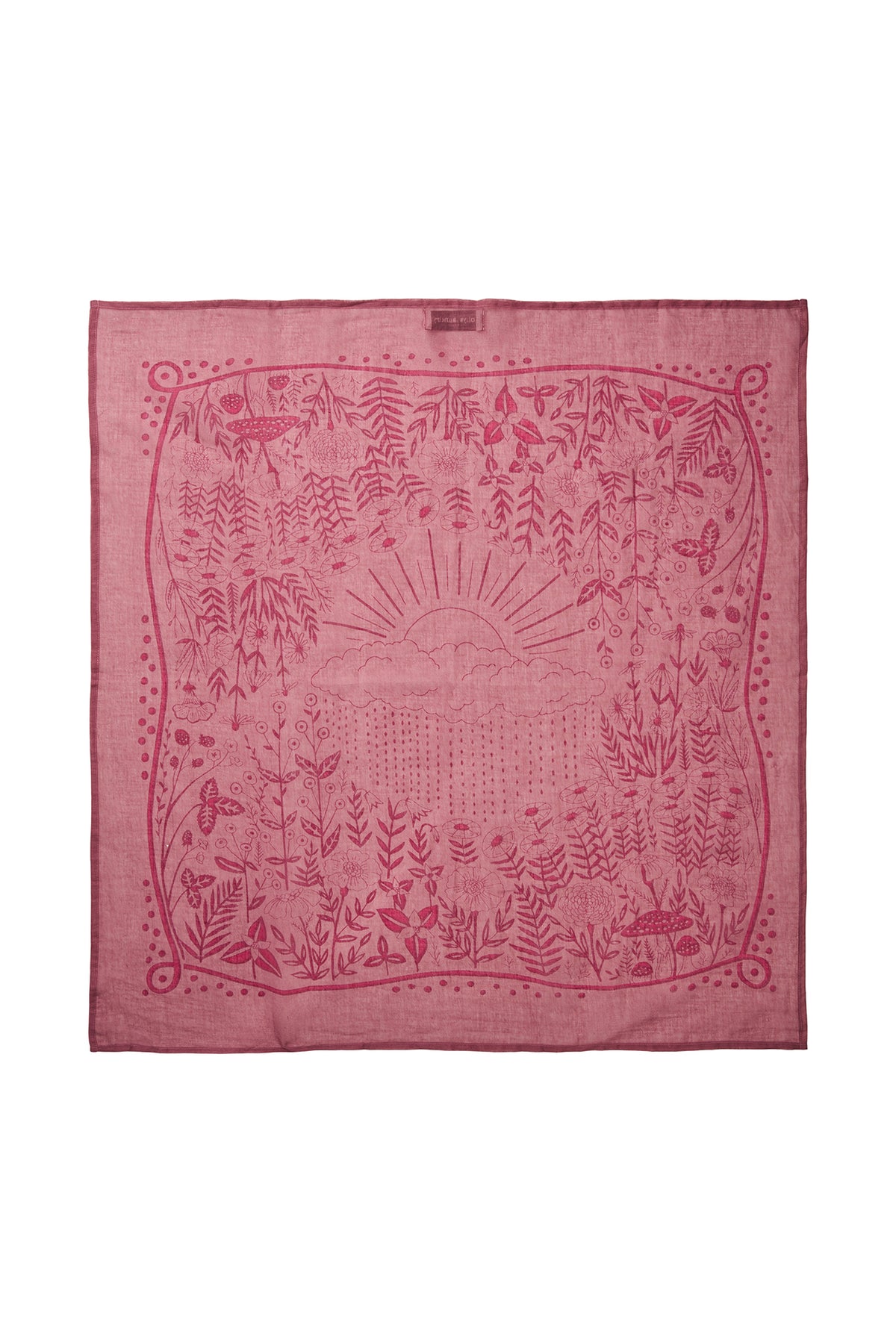 Lollys Laundry DakotaLL Tuch Scarf Altrosa