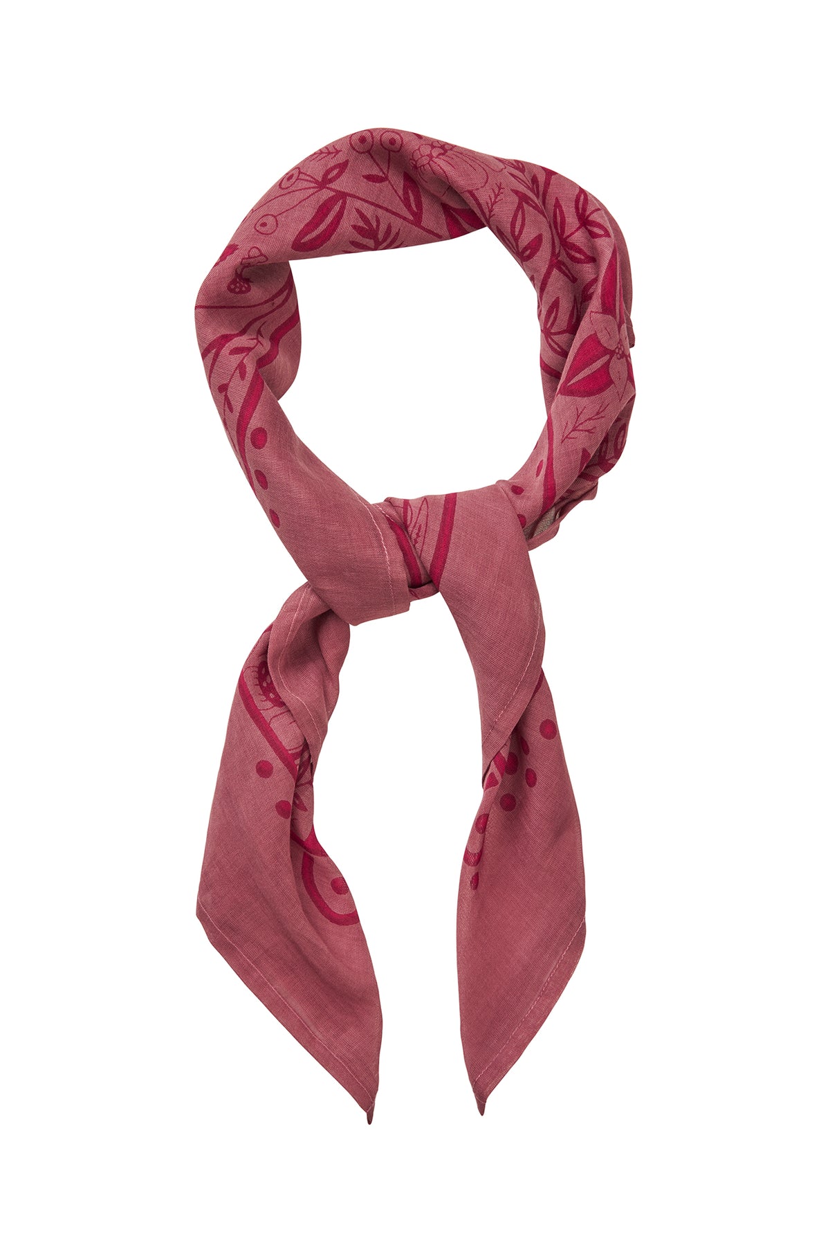 Lollys Laundry DakotaLL Tuch Scarf Altrosa